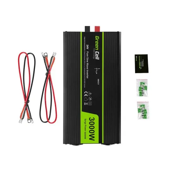 Przetwornica napięcia Inwerter 24V na 230V 3000W/6000W Czysta sinusoida - TISTO