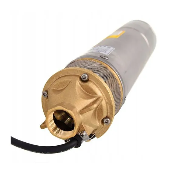 Elettropompa sommersa da pozzo monoblocco 4” 50 l/min 107 m 1100 W 230 V - TISTO