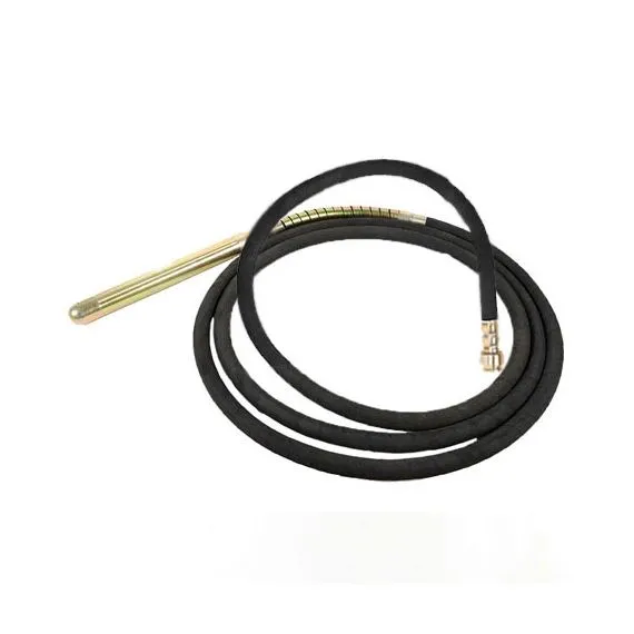 Aguja vibratoria de alta frecuencia para hormigón - conexión roscada 6 m - 45 mm - TISTO
