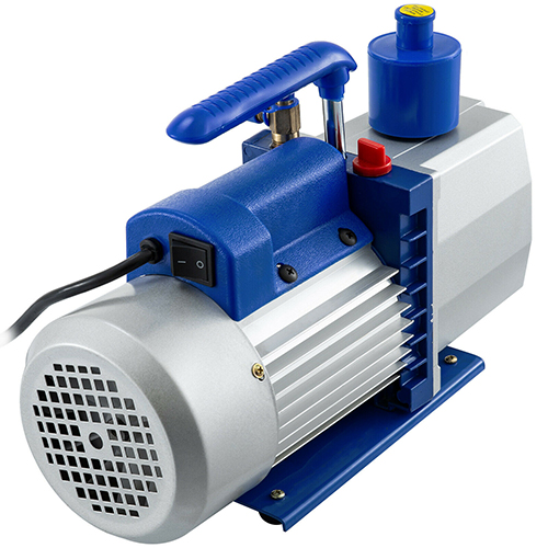 Vacuum Pump 226 L Min 745 W Two Stage Tisto - Diy Vacuum Pump From Compressor To Motor