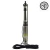 Mehrstufige Tiefbrunnenpumpe 90 l/min 62 m 1100 W 95 mm 230 V - TISTO