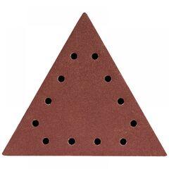 80 trekantede poleringsskiver, med huller, 5 stk., Til DED7763 - TISTO
