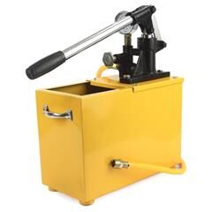 Hand pump for pressure test 65 bar with tank - TISTO