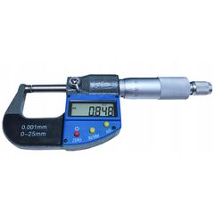 0-25MM MICROMETER WITH DIGITAL DISPLAY - TISTO