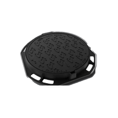 Duct cover and frame Ø 600 mm (round) art. 603 BL - TISTO