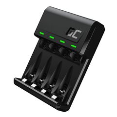 VitalCharger Ni-MH AA and AAA battery charger with Micro USB and USB-C port - TISTO