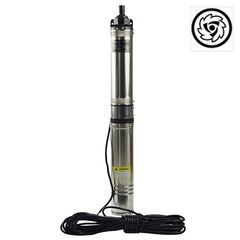 Flertrinns dypbrønnpumpe 90 l/min 62 m 1100 W 95 mm 230 V - TISTO