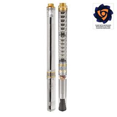 4” multistage deep well sand resistant pump 80 l/min 85 m 750 W 230 V - TISTO