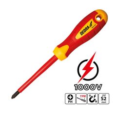 PH2x100mm insulated screwdriver - TISTO