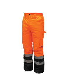 Warme reflektierende Hose, orange - TISTO