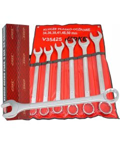 RING-FLAD NØGLER 6 STK 34-50 mm - TISTO