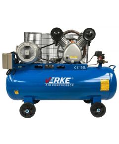 Trifazni dvovaljni V električni kompresor 150 L 600 L / min 8 bar 400 V 4,04 kW - TISTO
