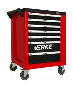 ARMOIRE À OUTILS 7 + 1 TIROIR ROUGE - TISTO