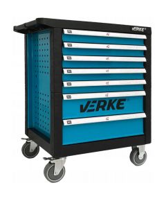 ARMOIRE À OUTILS 7 TIROIRS BLEU - TISTO