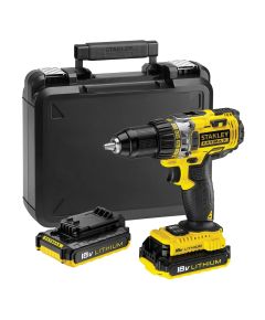 18V 2 Ah LI-ION BORE/DRIVER, 2 AKU STANLEY FATMAX - TISTO