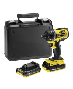 IMPACT DRIVER 18V 2x2Ah CASE STANLEY FATMAX - TISTO