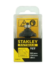 TCT / HM rezač - ručka Ø8 mm, oblikovana r 4,8 x 31,8 mm (1 komad) STANLEY FATMAX - TISTO