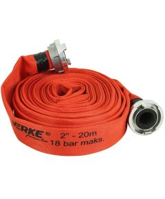 WATERSLANG 2"x20M 18 BAR MET FITTING - TISTO