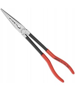 FLAT ASSEMBLY PLIERS WITH CROSS PROFILE, PHOSPHATE, BLACK 280 MM KNIPEX - TISTO