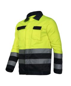 SAFETY JACKET YELLOW "2XL" LAHTI - TISTO