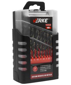 SET OF DRILLS FOR METAL 1-13 mm 25 PCS. - TISTO