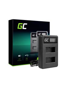 Cargador AHDBT-201 AHBBP-301 para GoPro HD HERO 3 CHDHX Black Silver White Edition (4.2V 2.5W 0.6A) - TISTO