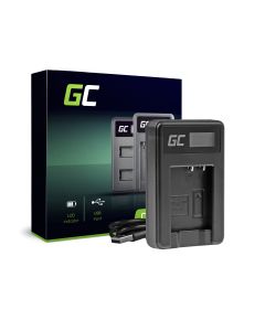 Caricabatterie DE-A65BB per Panasonic DMW-BCG10, Lumix DMC-TZ7 TZ10 TZ20 TZ25 TZ29 TZ30 TZ36 TZ66 ZS5 ZS10 ZS20 ZR1 - TISTO
