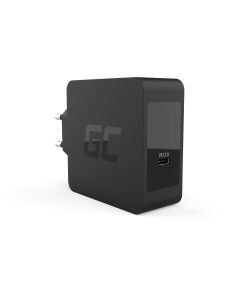 Ładowarka sieciowa USB-C 60W PD z przewodem USB-C do Apple MacBook Pro 13, Asus ZenBook, HP Spectre, - TISTO