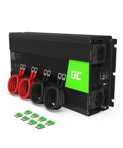 Měnič napětí Invertor 24V na 230V 2000W / 4000W Modifikovaná sinusovka - TISTO