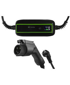 PowerCable 3,6kW Schuko - Typ-1 (6.5m) Mobiles Ladegerät zum Laden von Elektroautos und Plug-In-Hybriden - TISTO