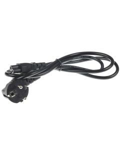 Kabel zasilający sieciowy 3 PIN koniczynka 1.2m - TISTO