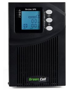 En avbrottsfri strömförsörjning UPS Online MPII 1000VA 900W med LCD-skärm - TISTO