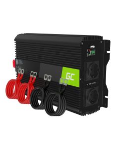 Měnič napětí Invertor 12V na 230V 2000W / 4000W Modifikovaná sinusovka - TISTO