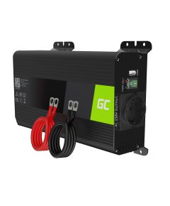 Wechselrichter Spannungswandler PRO 12V auf 230V 500W/1000W Reiner sinus - TISTO