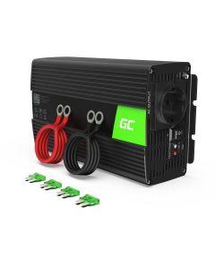 Měnič napětí Invertor 12V na 230V 1000W / 2000W Modifikovaná sinusovka - TISTO