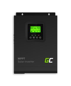 Inversor solar fuera del inversor de red con cargador solar de celda verde MPPT 12VDC 230VAC 1000VA / 1000W Onda sinusoidal pura - TISTO