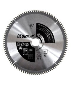 Aluminijasta krožna žaga premera 100z 250 mmx30 - TISTO