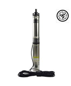 Mehrstufige Tiefbrunnenpumpe 90 l/min 62 m 1100 W 95 mm 230 V - TISTO