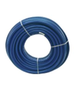 Tubo multicapa PERT-AL-PERT en aislamiento 9mm, ⌀16 x 2 mm, bobina 100 m color Azul - TISTO