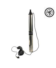 Flertrins dybbrøndspumpe 60 l/min 42 m 600 W 95 mm 230 V - TISTO