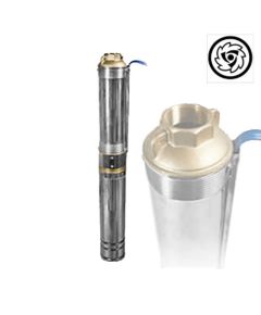 Flertrins dybbrøndspumpe 67 l/min 168 m 2200 W 102 mm 230 V - TISTO