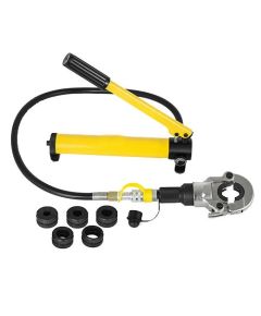 Professional hydraulic gripping pliers for composite pipes 6 ts extended rotating 360 ° head - TISTO