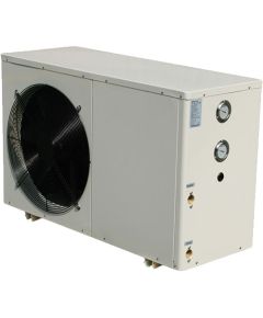 Luft / vand varmepumpe 12 kW monoblok 230 V -20 ° C R417A sanitær tilslutning - TISTO