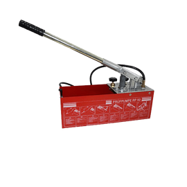 Professional hand pump for pressure test 50 bar with tank - TISTO