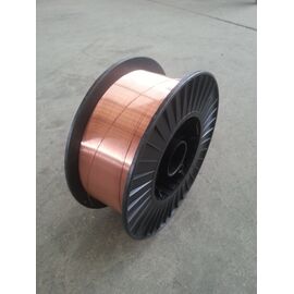 Alambre de soldadura Acero revestido de cobre de 0,8 mm, carrete de plástico de 5 kg - TISTO