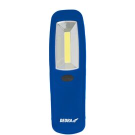 3W COB LED torch, oblong, with batteries - TISTO
