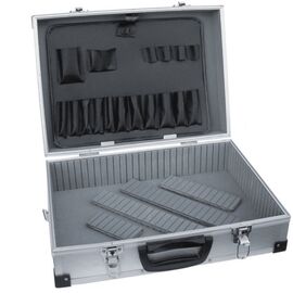 Aluin gereedschapskoffer 460x325x150 zilver - TISTO