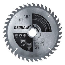 Circular saw for wood 40 with the diameter of 190x30 mm - TISTO