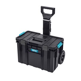 Tool box on wheels, telescopic handle, SAS system - TISTO