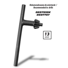 13 mm -es fúrótokmány kulcs - TISTO